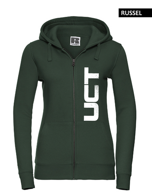 Hoodie with zipper | Ladies | Russell