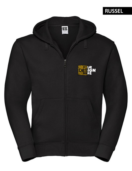 Hoodie with zipper | Men's | Russell