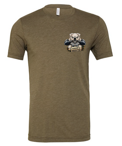 Shirts Heren Olive | Crossfit Dronten